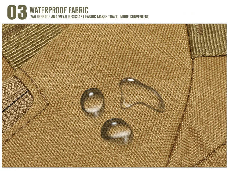 40L Tactical Reflective Backpack – Military Molle Outdoor Rucksack | Hiking, Camping, Hunting & Travel Bag